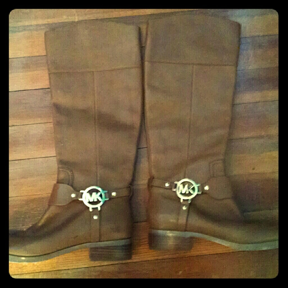 Michael Kors riding boots